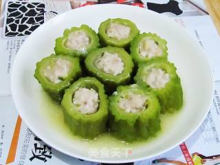 苦瓜酿肉的做法