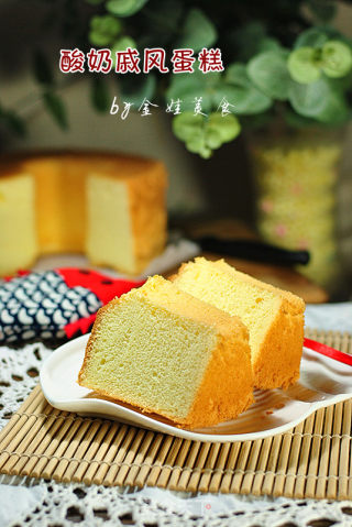 两层烤箱也能烤出较完美的【戚风蛋糕】的做法