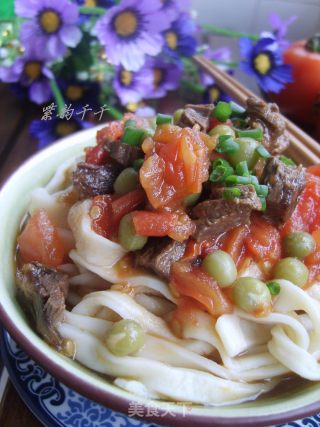 茄汁牛肉面的做法