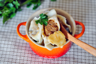 龙井茶香牛肉水饺的做法