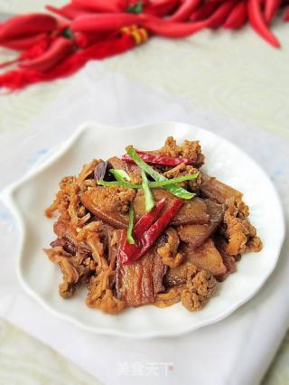 干菜花焖肉的做法