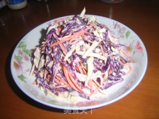 三色沙拉的做法