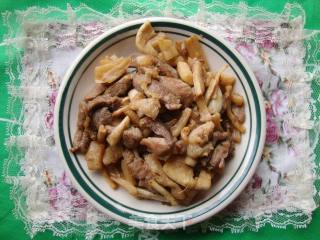 萝卜干炒肉的做法