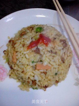 美味的咖喱炒饭的做法
