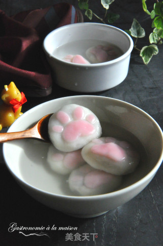 汤圆也卖萌——猫爪汤圆的做法