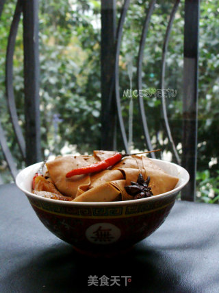麻辣水煮百叶的做法
