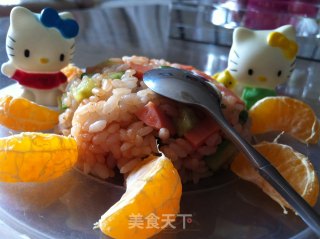 可口简单拌米饭——懒人版的做法