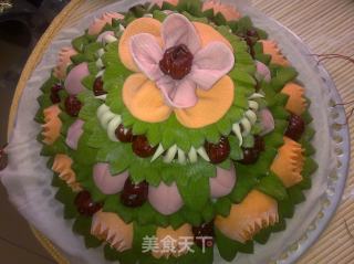妈妈花糕的做法