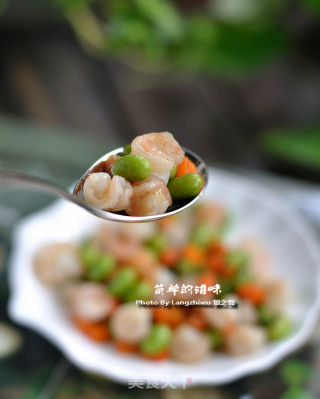 青豆虾仁的做法