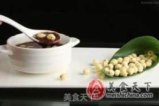 莲藕豆沙羹的做法