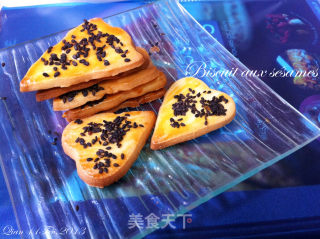 芝麻小饼干的做法