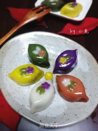 蒸彩果—新年好彩头的做法