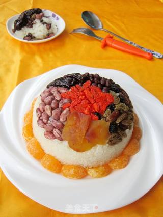 团团圆圆八宝饭的做法