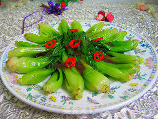 过年吃的太油腻来点清淡的-----蚝油青菜的做法