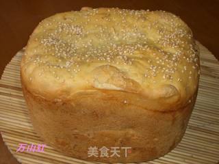 豆沙土司的做法