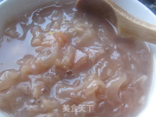 莲子炖银耳的做法