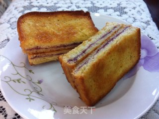 黄金蓝莓吐司的做法
