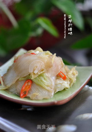干煸白菜的做法