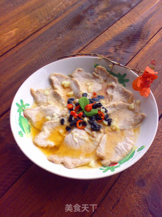 鼓椒蒸肉片的做法