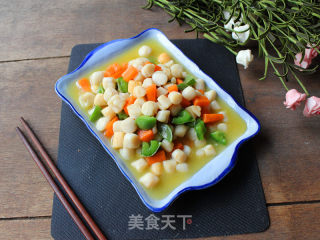 清炒鲜贝柱的做法