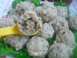 香菇肉丸的做法