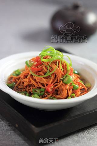 初春爽口滋补小菜----凉拌虫草花的做法