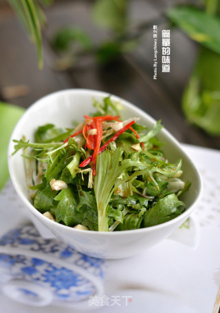凉拌苦菊的做法