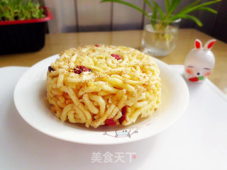 蔓越莓沙琪玛的做法