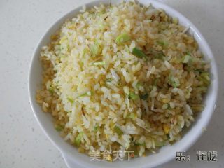 一点点的小失败－黄金蛋炒饭的做法