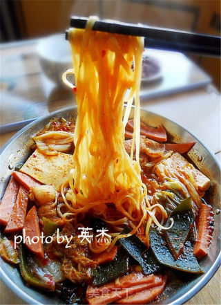韩国部队火锅的做法