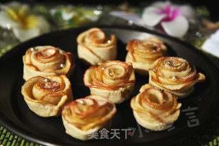 玫瑰苹果卷的做法