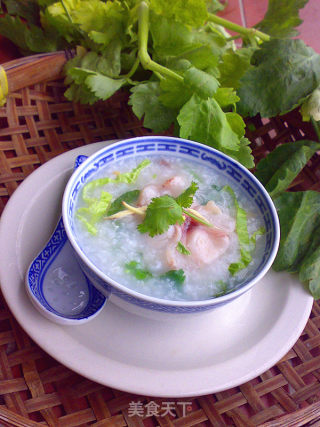 生菜鱼片粥的做法