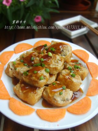 煎酿豆腐的做法