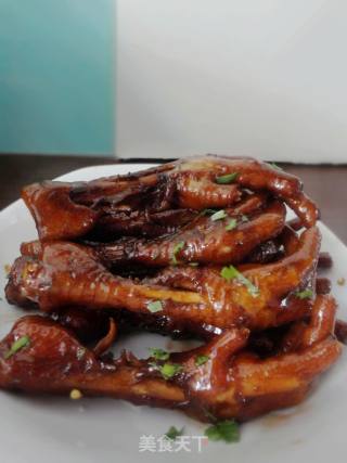 【红烧麻辣鸡爪】的做法