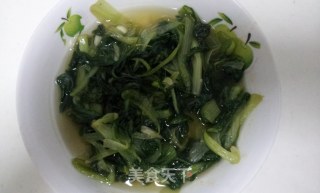 清炒小菜秧，简单又可口