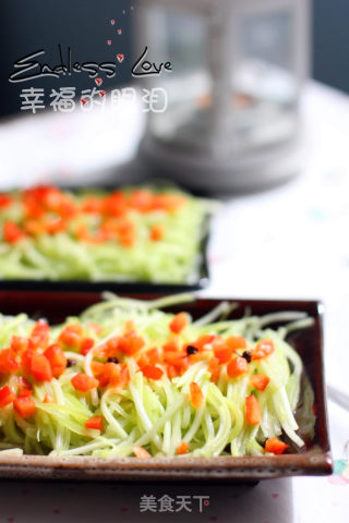 凉拌笋丝的做法