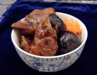 香菇猪蹄的做法