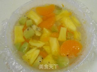清凉水果捞的做法