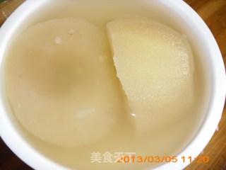 川贝炖雪梨的做法