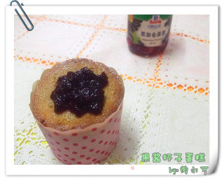 果酱杯子蛋糕的做法