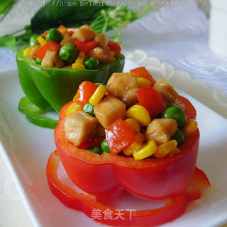 【双椒金玉满堂】2013年夜饭第三道菜--金玉满堂财富多