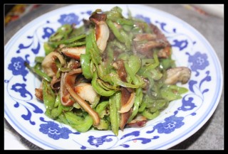 青椒肚丝的做法