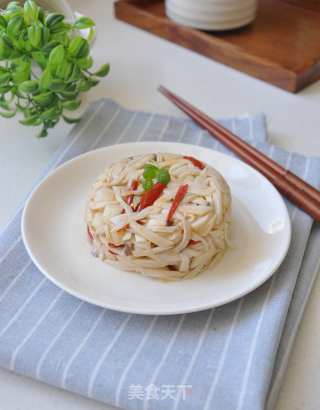杏鲍菇干杯塔的做法