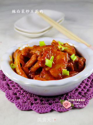 百吃不厌的下饭菜----辣白菜炒五花肉