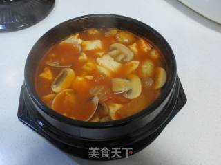 韩式辣豆腐汤的做法