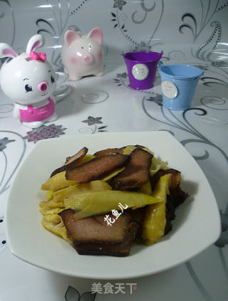 笋尖炒酱肉的做法