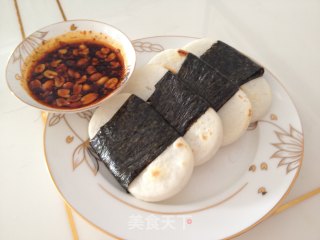 香烤海苔饵块（年糕）的做法