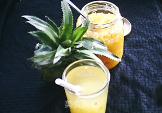 蜂蜜菠萝茶的做法