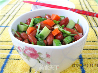 下酒小凉菜拌花生的做法