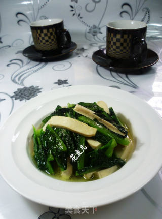 豆腐干炒莴笋叶的做法